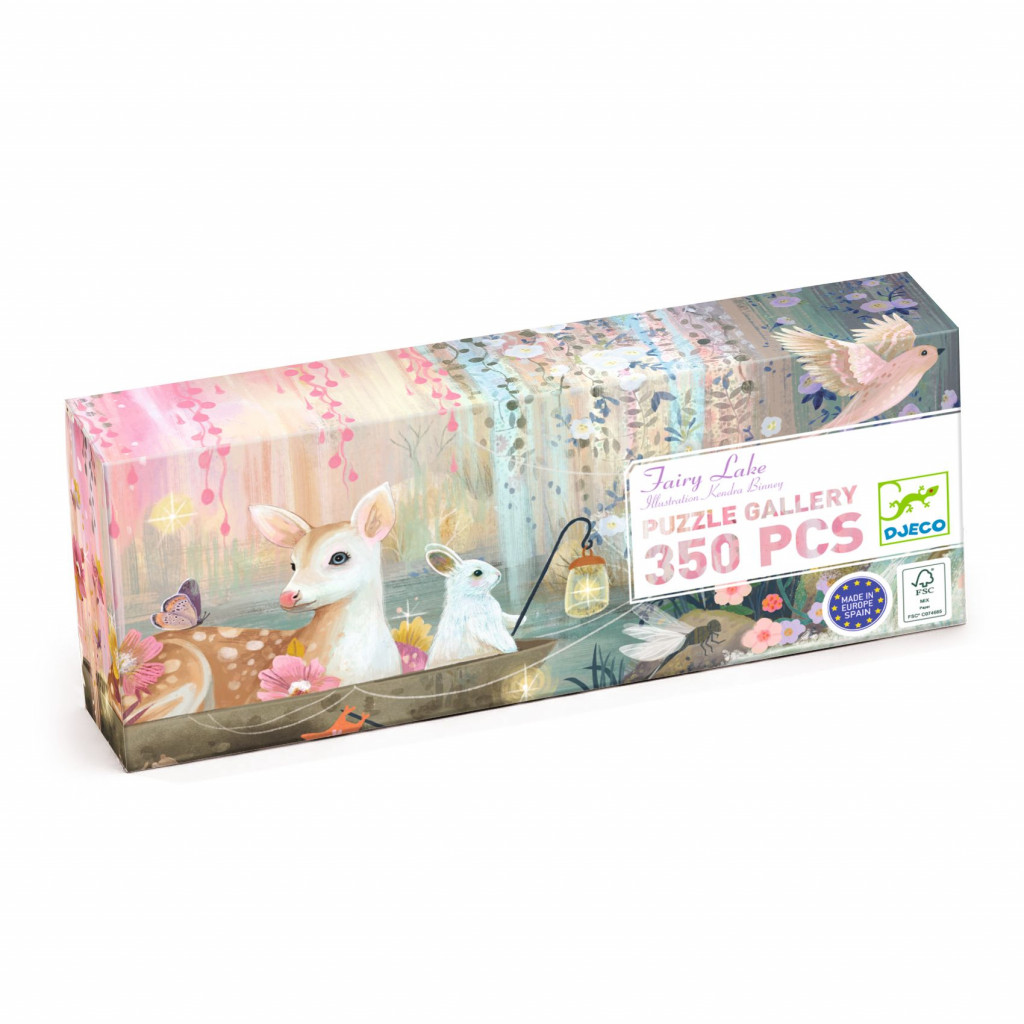 DJECO Puzzle Galerie Pohádkové jezero 350 ks