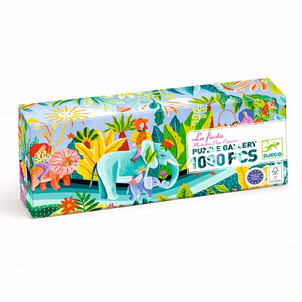 DJECO Puzzle Galerie Fiesta 1000 ks