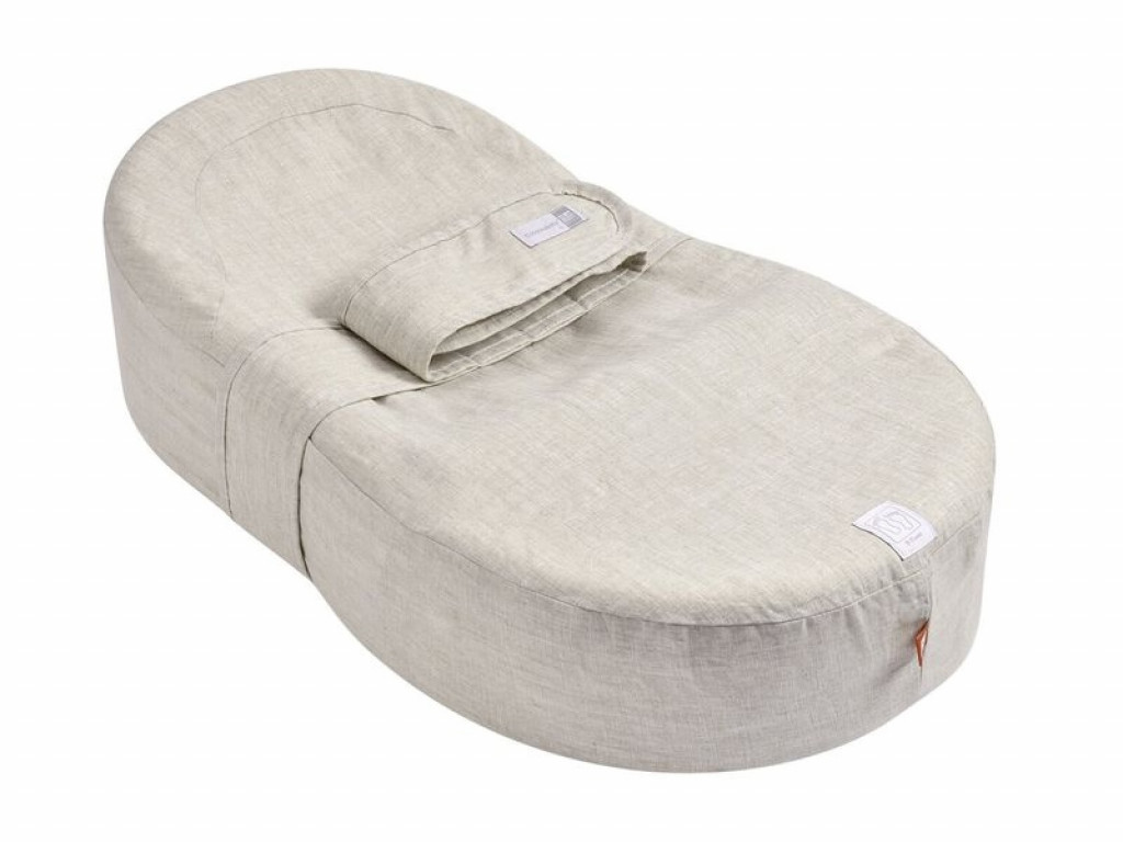 Red Castle CocoonaBaby podložka + povlak Natural Linen