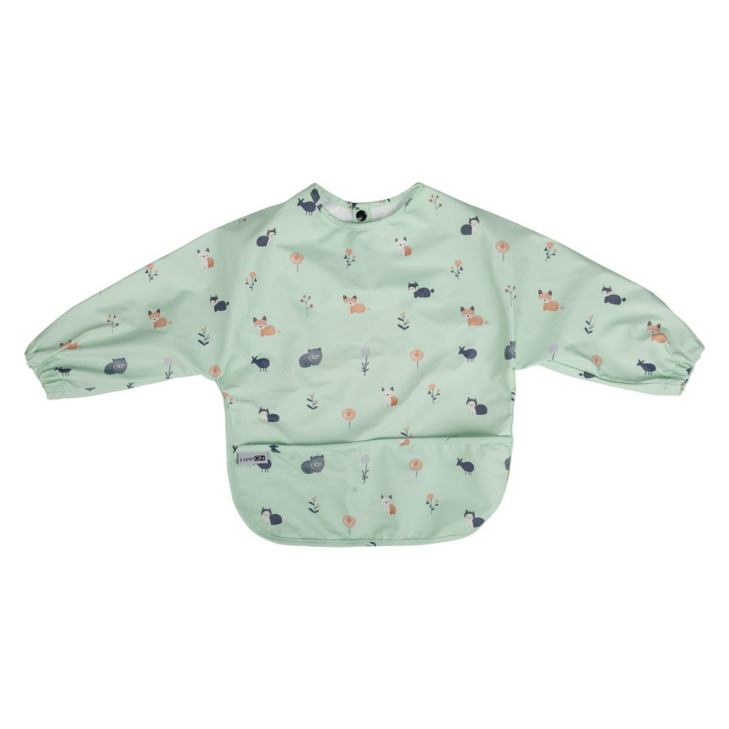 FREEON Bryndák s dlouhým rukávem HugMe Forest Animal Green
