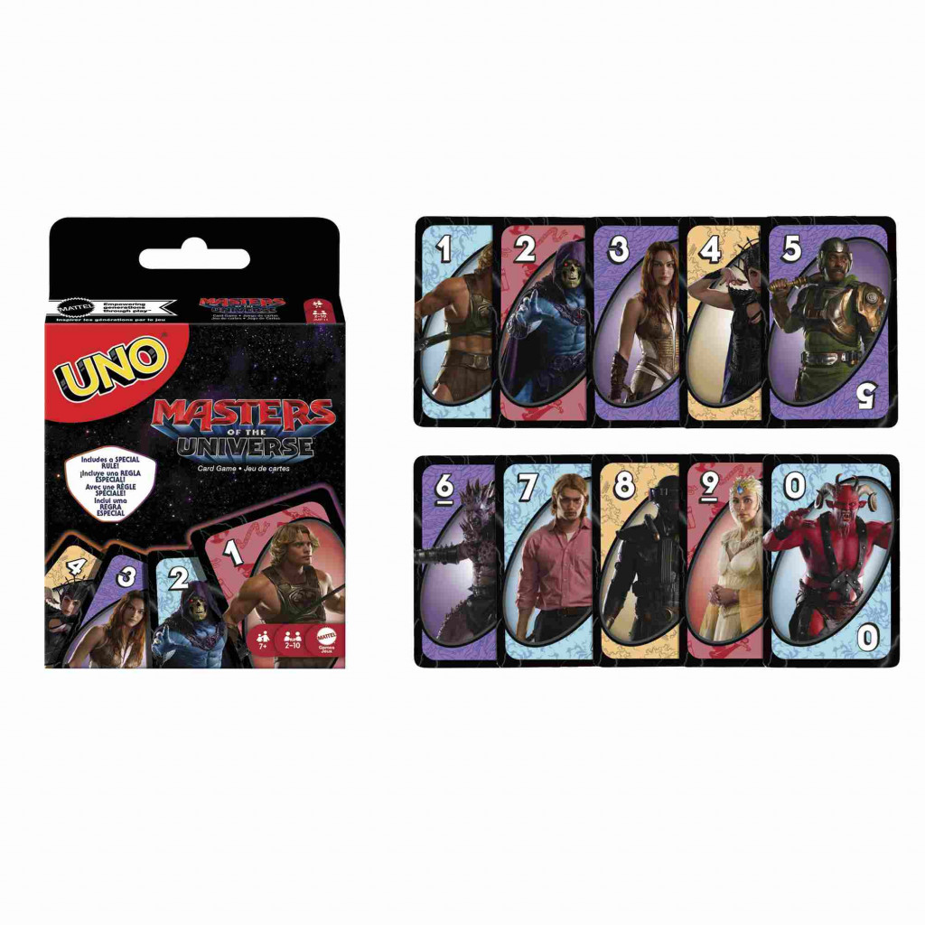 Mattel UNO MASTERS OF THE UNIVERSE