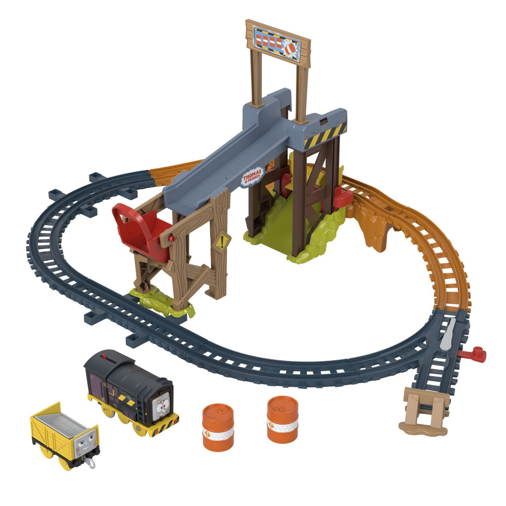 Mattel Fisher Price  DIESELOVA STAVEBNÁ A NÁKLADNÁ SÚPRAVA