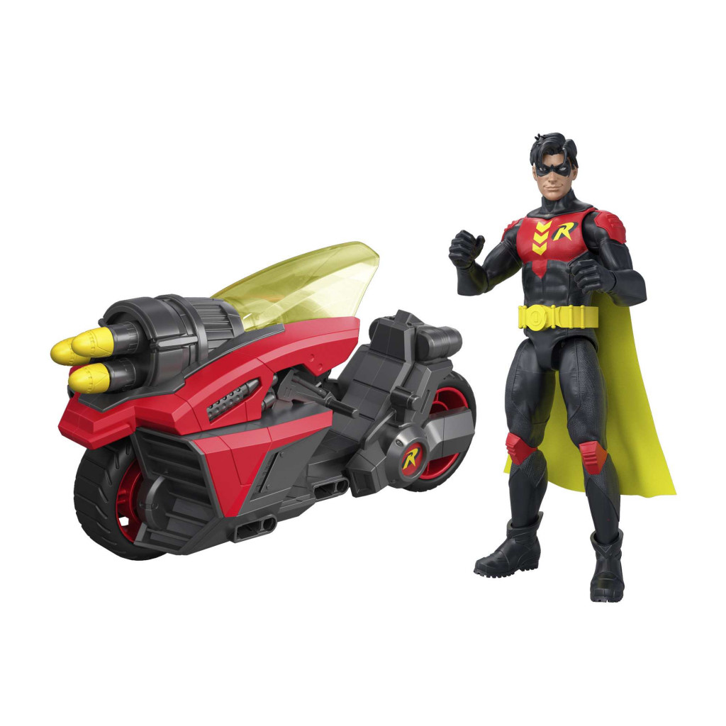 Mattel DC 15 CM AKČNÁ FIGÚRKA SO ZVUKMI ROBIN