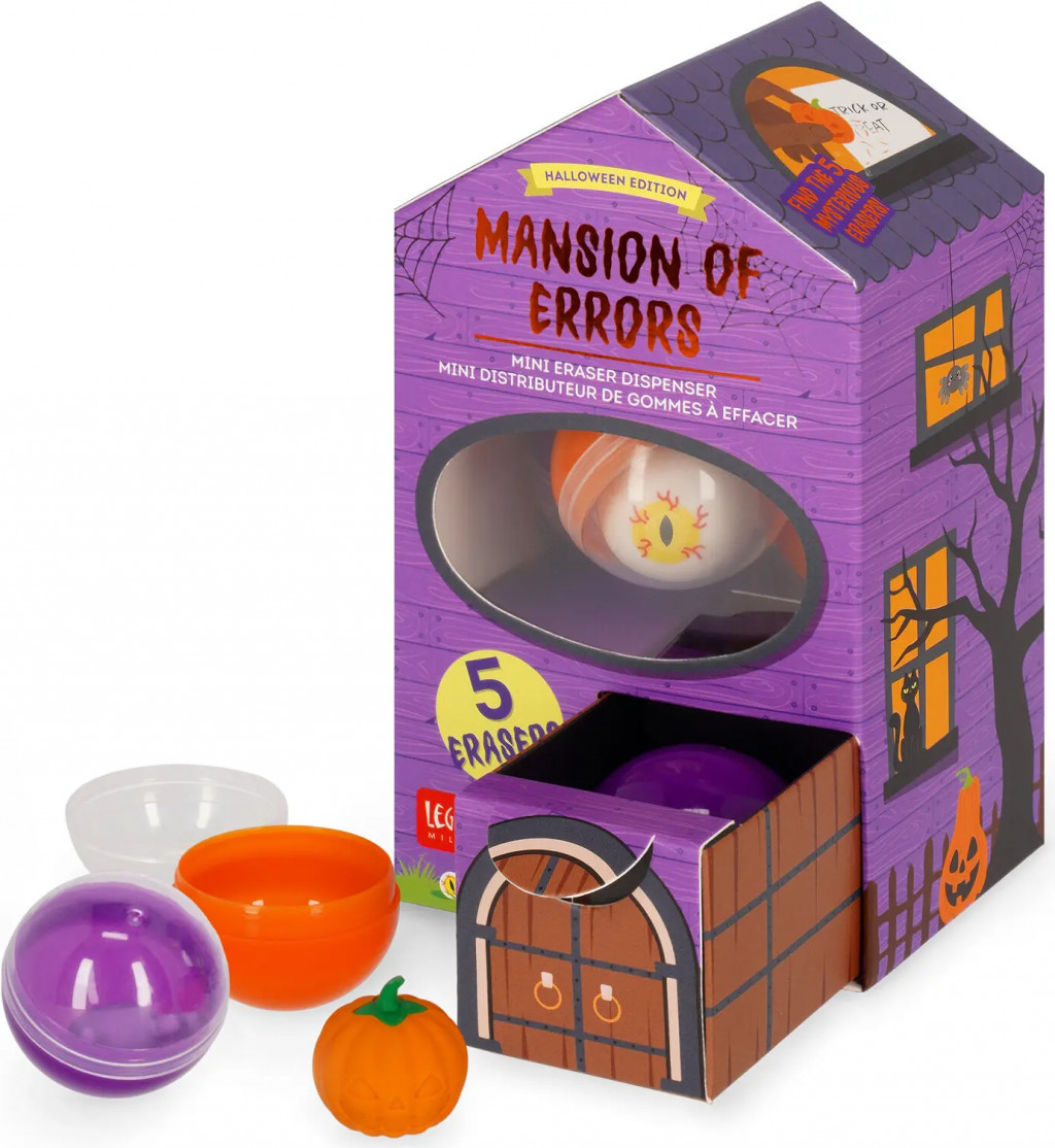 Legami Zásobník mazacích gúm Legami Mansion Of Errors Eraser Dispenser