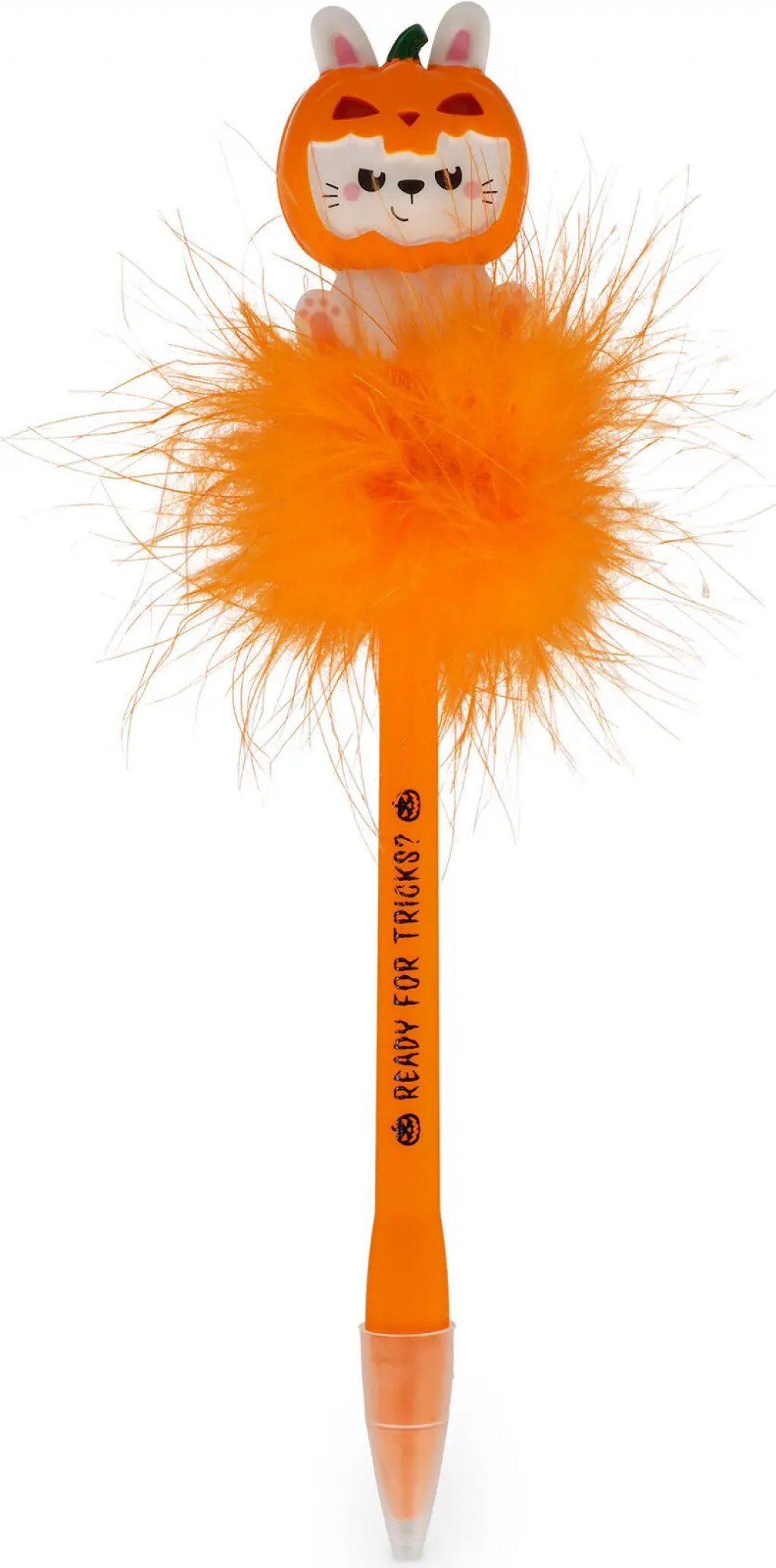 Legami Svietiace guľôčkové pero Legami Writing Is Magic Light-Up Ballpoint Pen 0,7 mm - Pumpkin Bunny