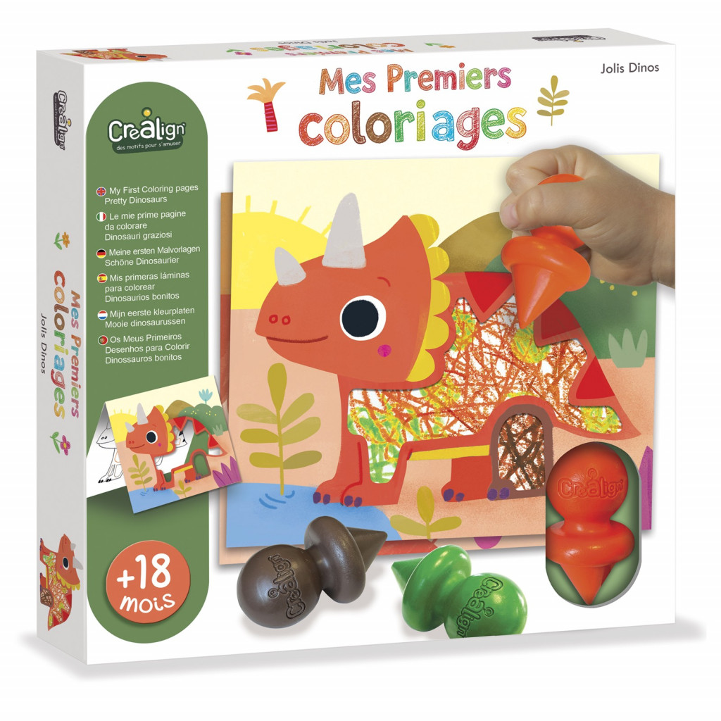Créa Lign Moje první omalovánky Dinosauři