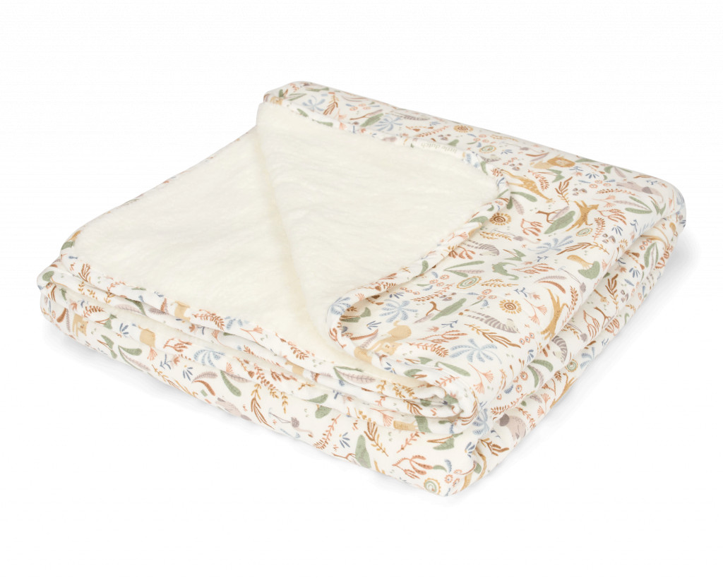 Little Dutch Deka 110x140 cm Fleece Safari Wonders