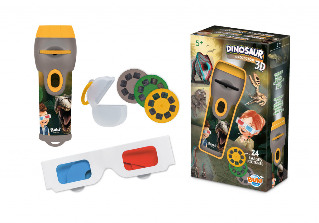 Buki France 3D projektor - Dinosaury