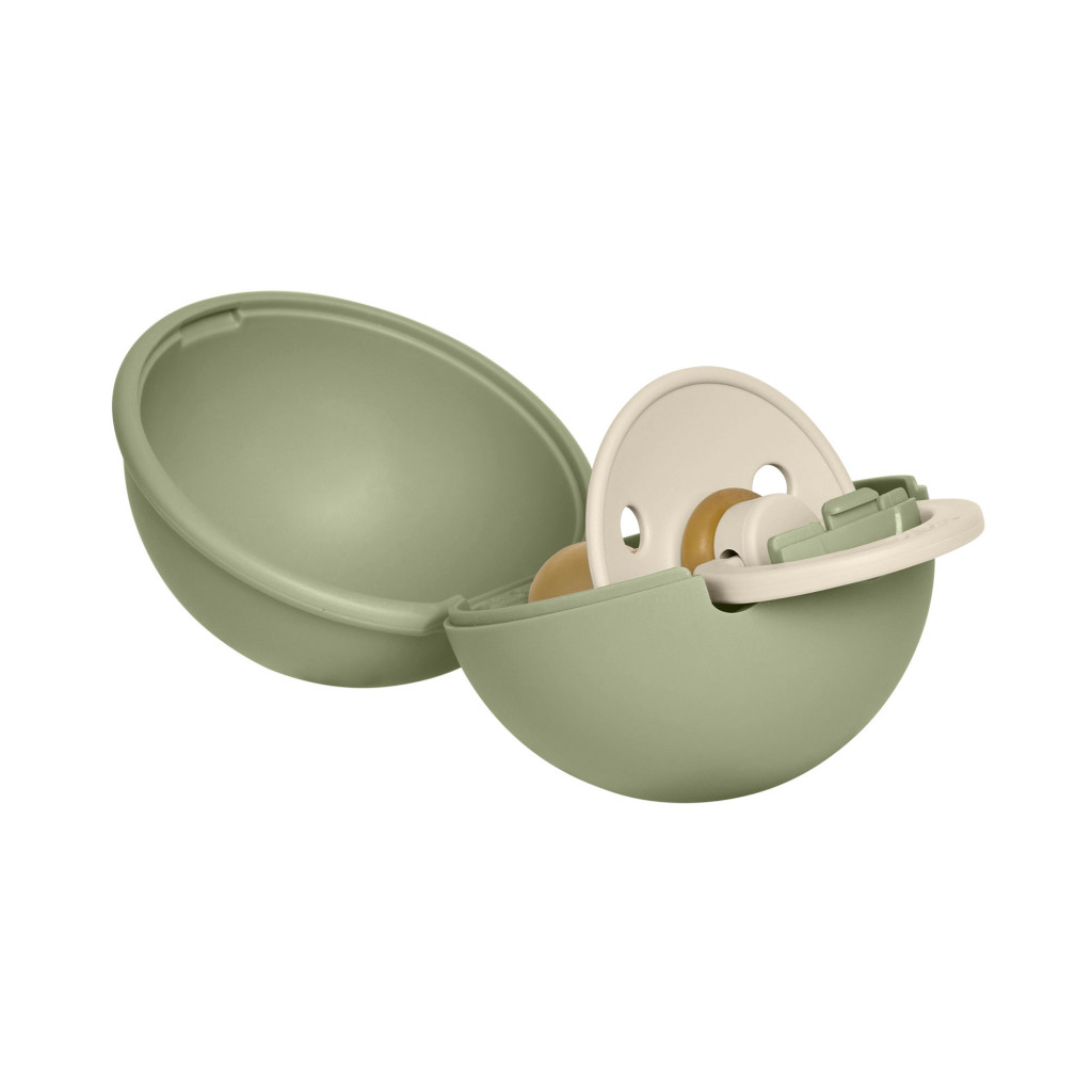 Všetky značky||BIBS Colour okrúhle||BIBS BIBS krabička Mini a Colour cumlík - veľkosť 2 (Ivory & Sage)