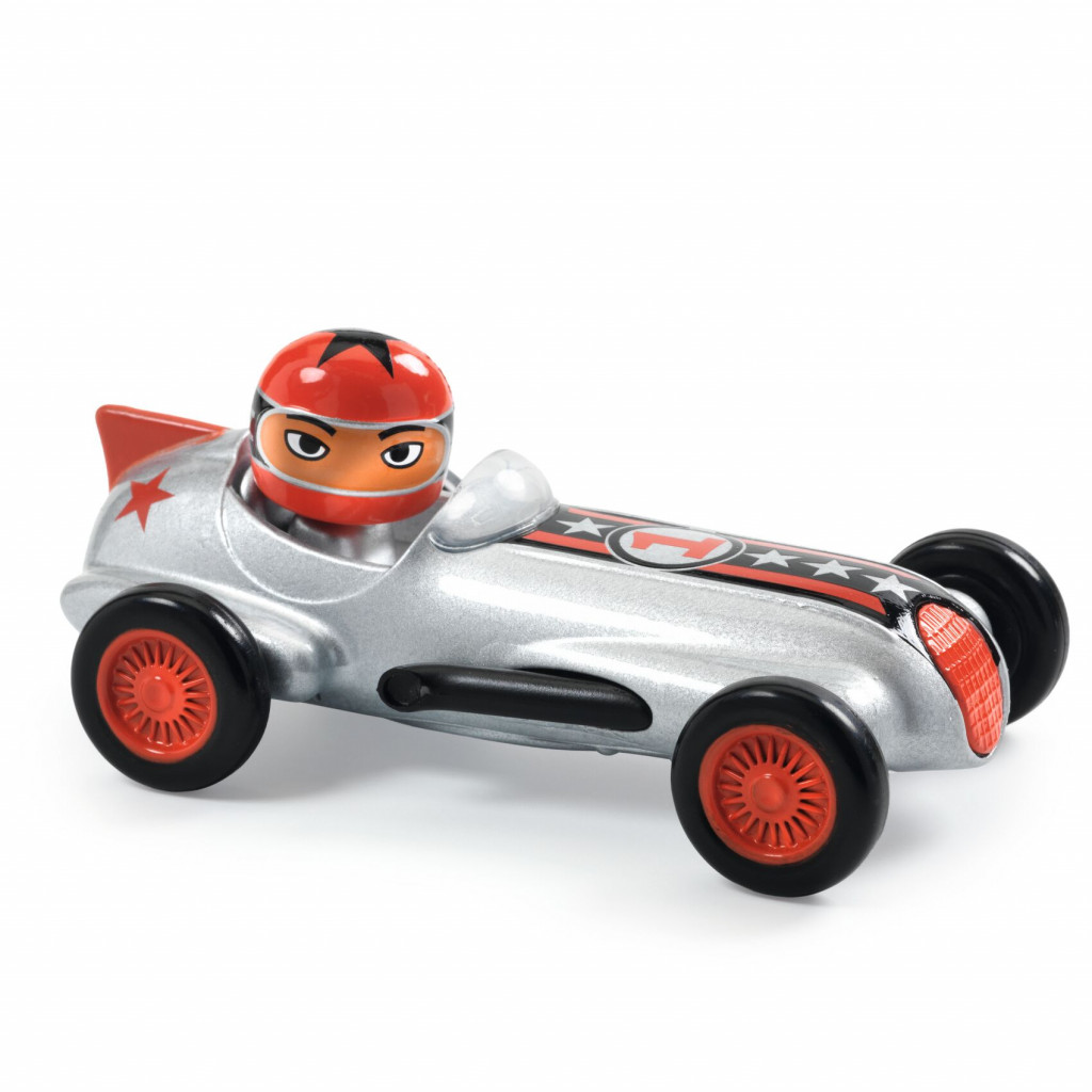 DJECO Kovové autíčko Crazy Motors Silver Super Speed