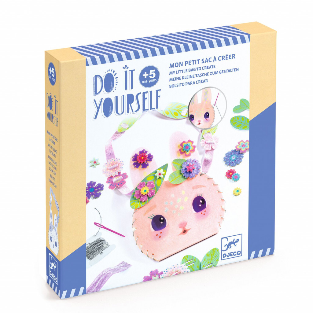 DJECO Kreativní sada Šití kabelky Miss Bunny