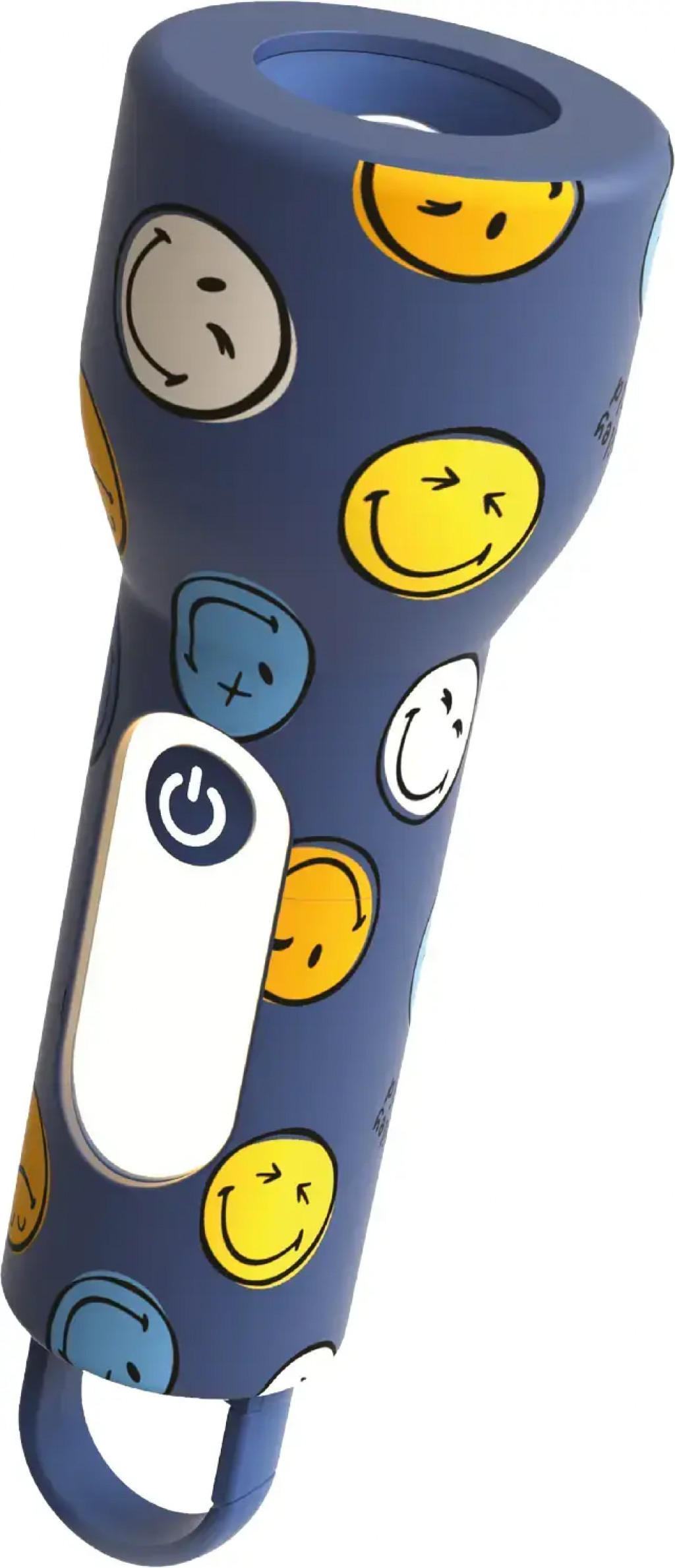 MOB Detské svietidlo MOB Glowy Smiley Flashlight - modrá