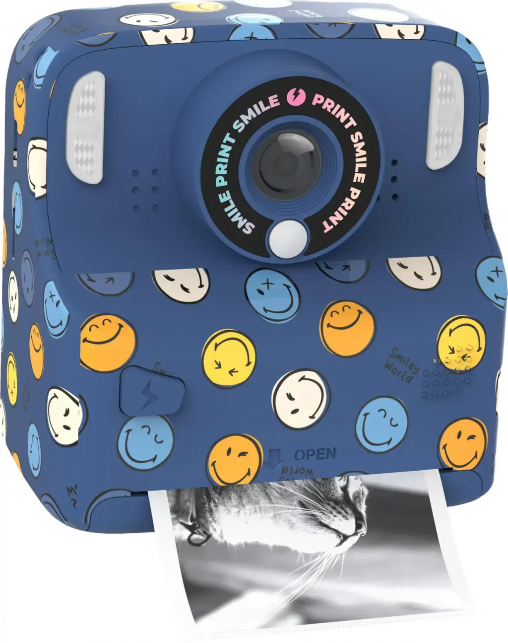 MOB Detský fotoaparát MOB Pixismiley Printing Camera - modrá