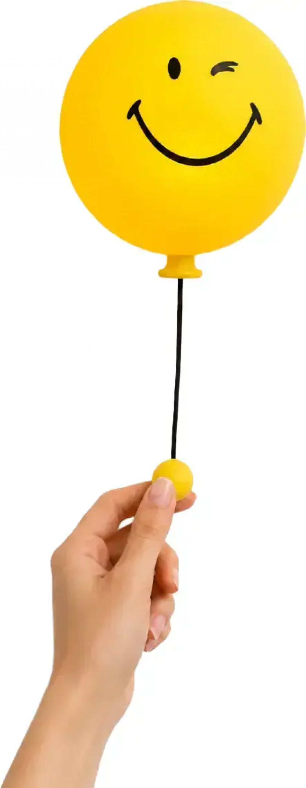 MOB Detské nočné svetlo MOB Bubbly Light Smiley World - žltá