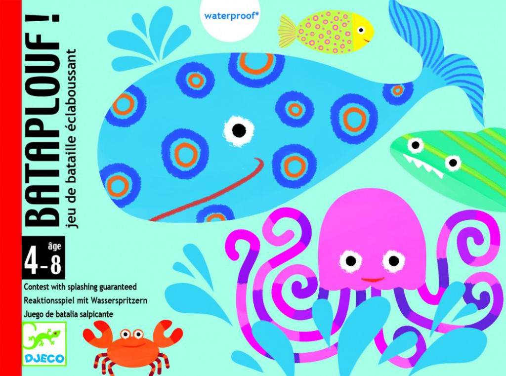 DJECO Bataplouf: kartová bojová súťažná hra