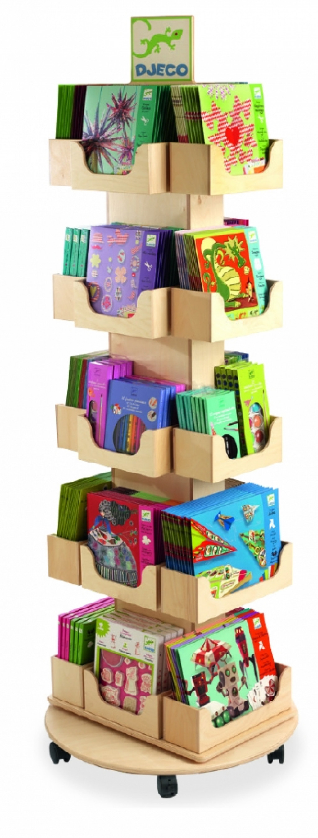 DJECO Veľký drevený stojan (určený na sortiment Design By)