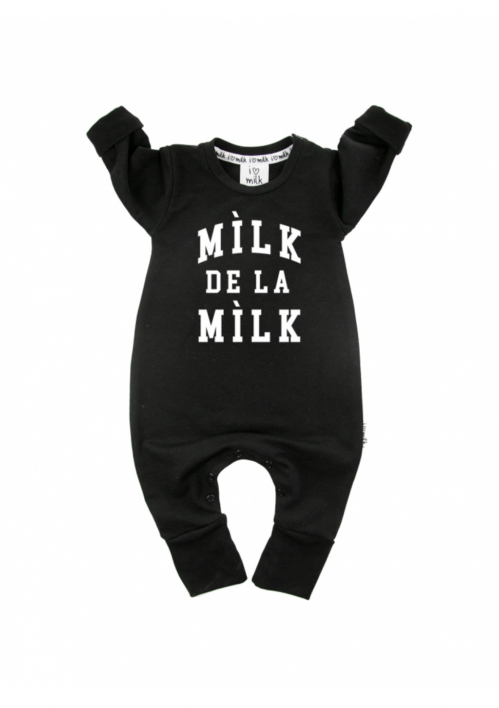 I love milk Overal s dlouhým rukávem 