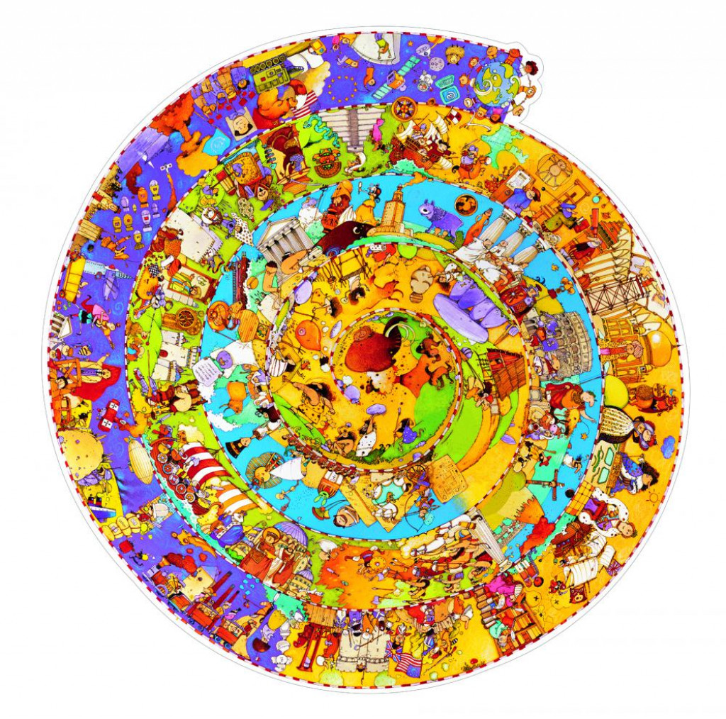 DJECO Objavovacie puzzle: História