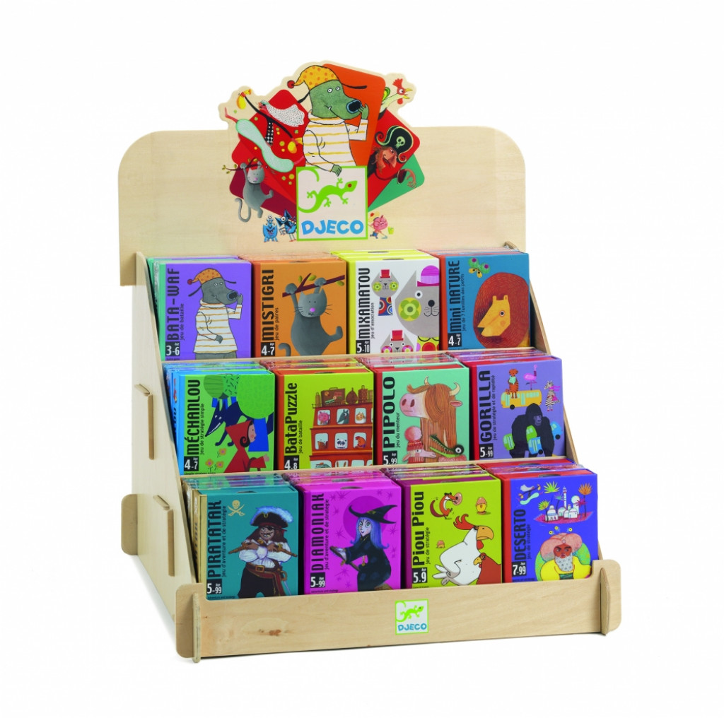 DJECO Display na kartové hry, malý