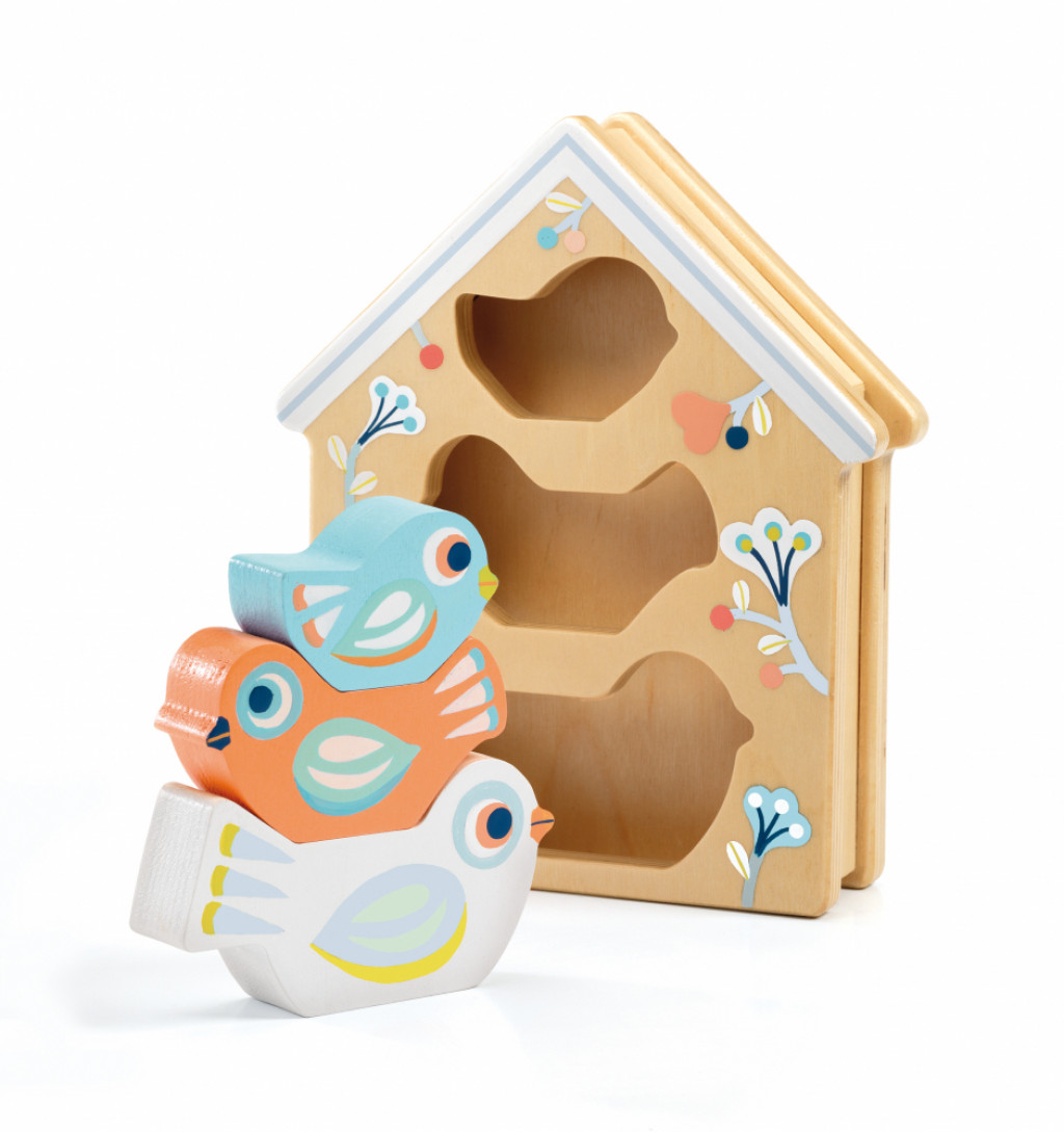 DJECO BabyBirdi (kolekcia BabyWhite)