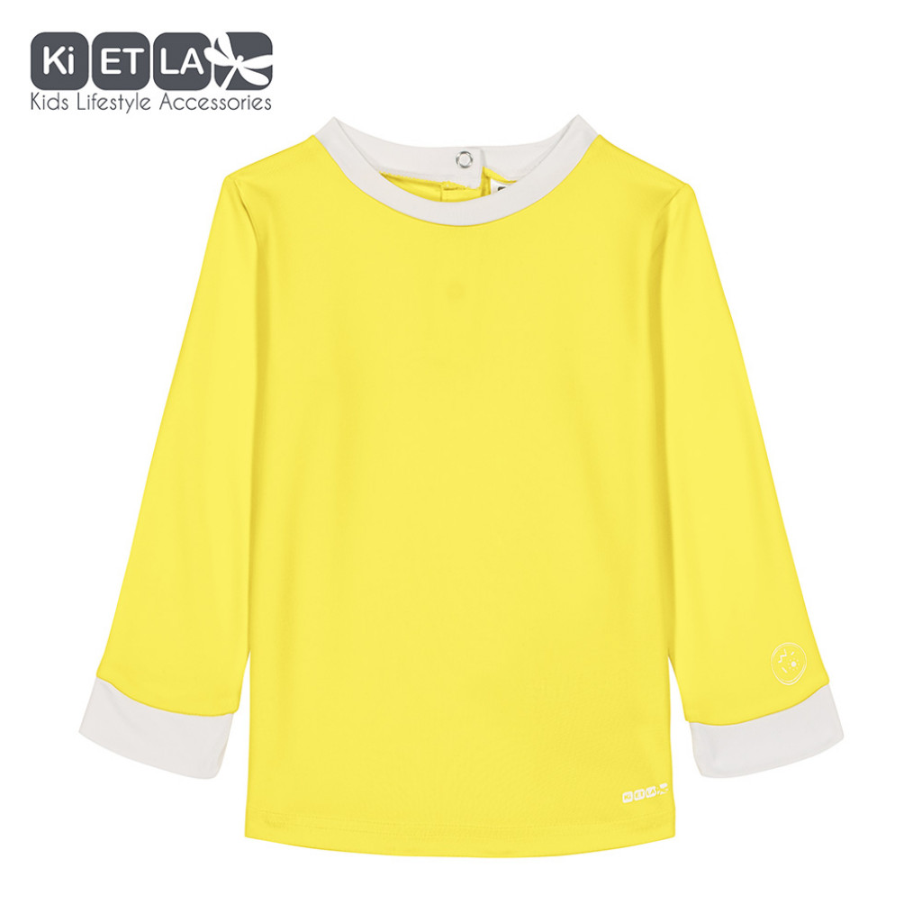 KiETLA KiETLA plavky s UV ochranou top 2-3 roky (žltá)