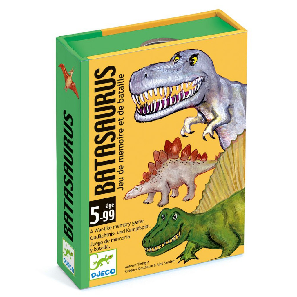 DJECO Batasaurus: kartová pamäťová bojová hra