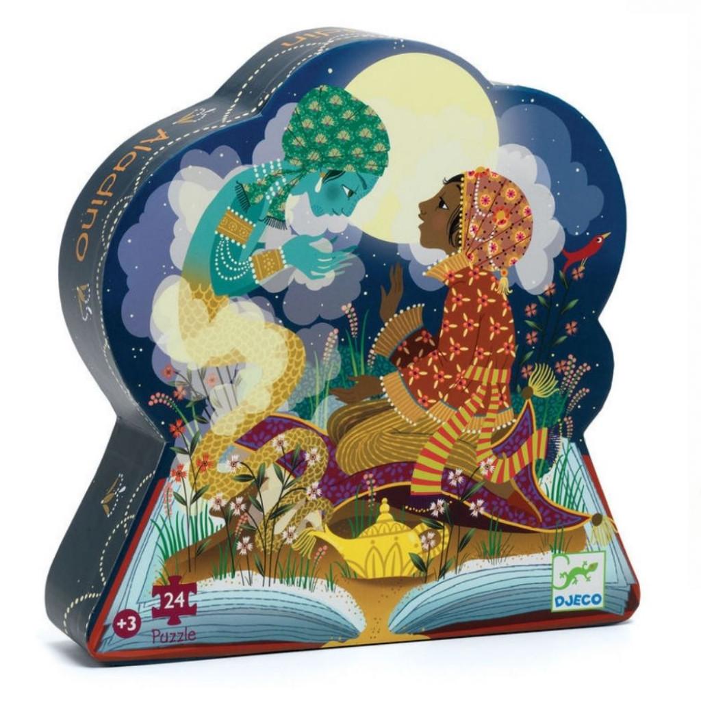 DJECO Siluetové puzzle: Aladin