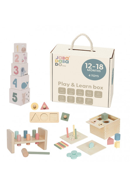 Jabadabado Play and Learn box 12-18m