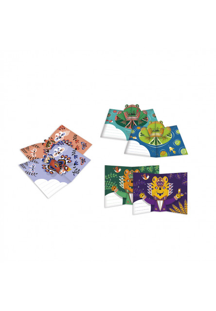 Atelier Sada Mini Origami Pohlednice se zvířátky od 6 let