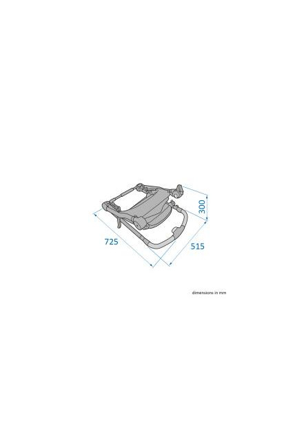 Zelia 3 kočárek Essential Graphite