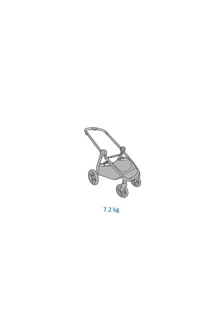 Zelia 3 kočárek Essential Graphite