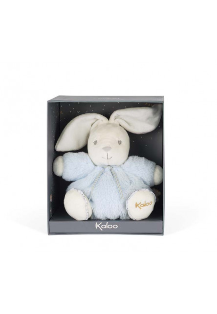 Kaloo Plyšový zajíc modrý Perle 18 cm