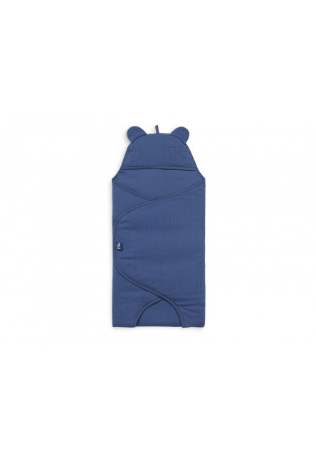 Zavinovačka Basic Stripe Jeans Blue