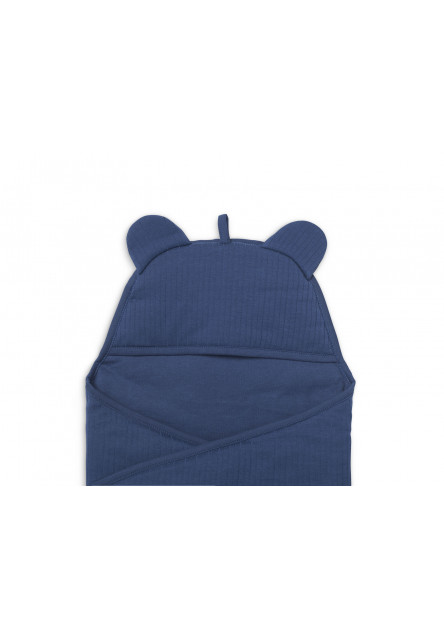Zavinovačka Basic Stripe Jeans Blue