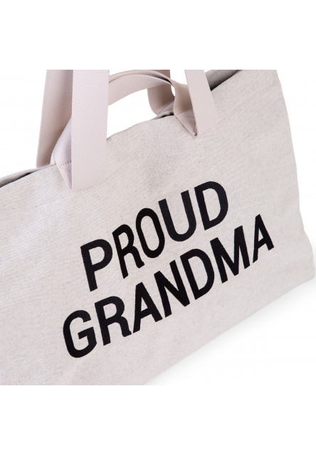 Cestovní taška Grandma Canvas Off White