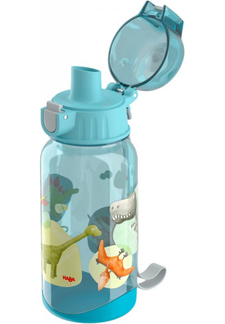 Zdravá láhev pro děti plastová Dinosauři 400 ml