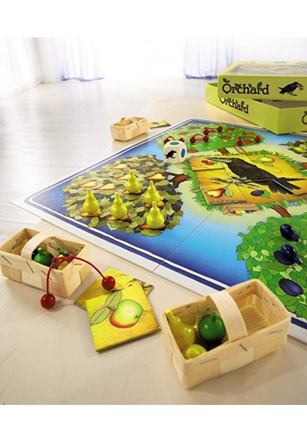 společenská kooperativní hra pro děti Ovocný sad