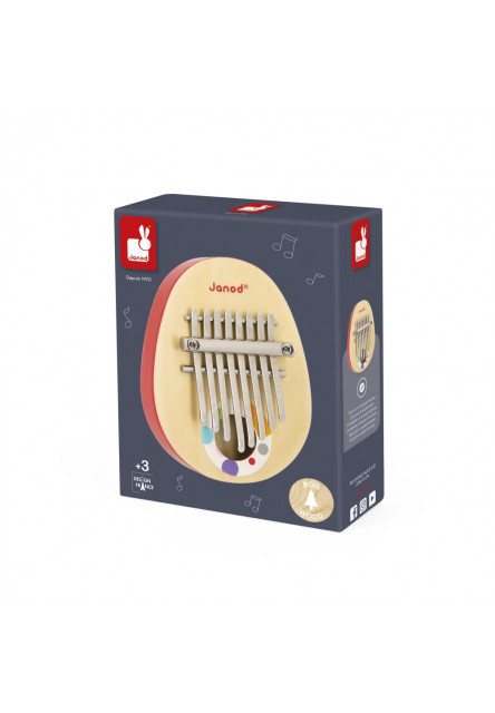 Dřevěný hudební nástroj pro děti Kalimba Confetti