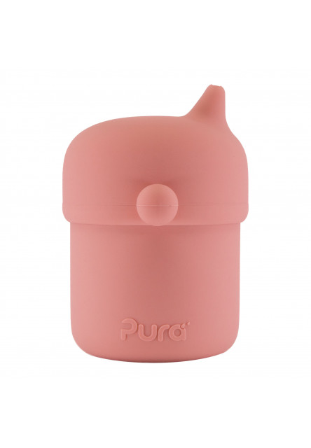 Pura® MyMy silikónový pohárik s náustkom (Rose)