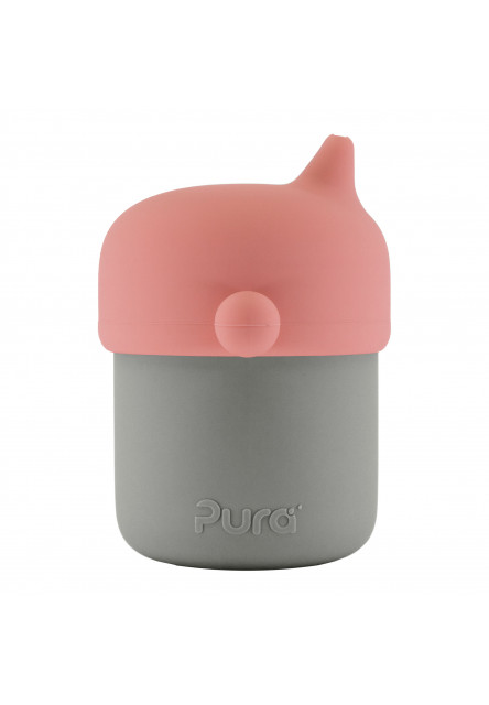 Pura® MyMy silikónový pohárik s náustkom (Rose)