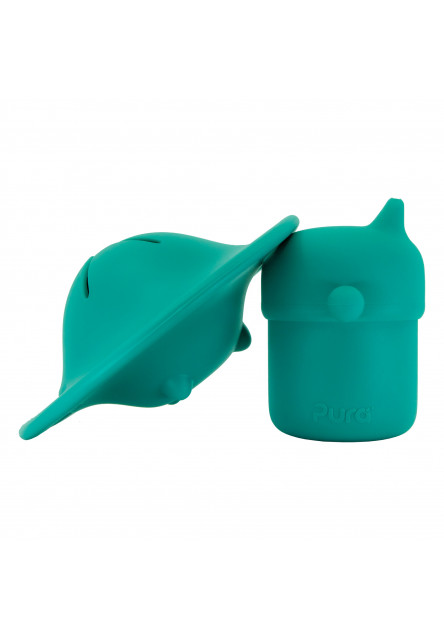 Pura® MyMy silikónový pohárik s náustkom (Rose)