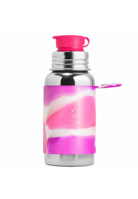 Pura® nerezová fľaša so športovým uzáverom 550ml (Mint)