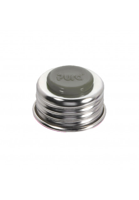 Pura nerezová objímka + tesniaci disk (ružová)