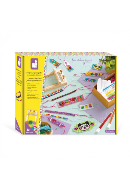 Atelier Sada Výroba šperkov Tkané náramky 13 ks od 8 rokov