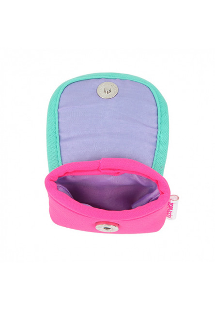 Mini pouzdro  - pastelové barvy na magnet, s gumou, 9 x 8 x 3,5 cm