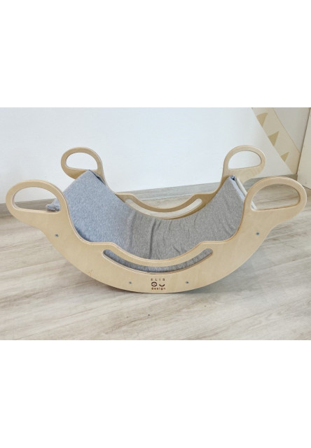 Poťah na Montessori hojdačku 6in1 smile s elastanom Farba: béžová