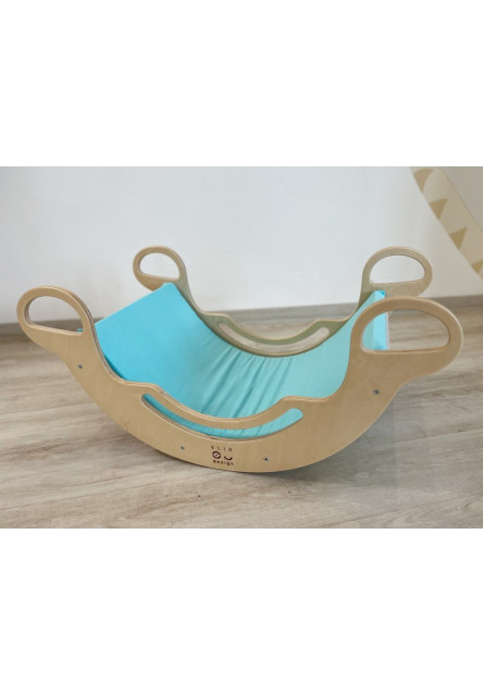 Poťah na Montessori hojdačku 6in1 smile s elastanom Farba: béžová