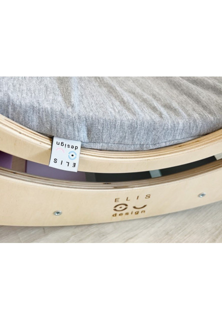 Poťah na Montessori hojdačku 6in1 smile s elastanom Farba: béžová