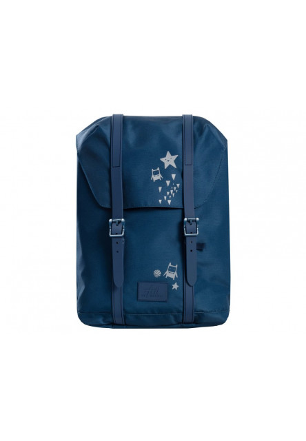 Ergonomická školní taška Night Blue 22L