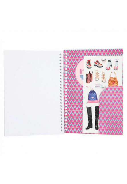 Omalovánka | Create Your Top Model Pocket - Candy